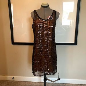 Simple Vera by Vera Wang Small Flapper Dress